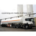 Chemische LNG Flüssige Sauerstoff Stickstoff Kohlendioxid Argon Kraftstofftank Auto Semi Trailer